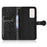 Phone Case for Blackview A85 Wallet Phone Case Dot Pattern Imprinted Leather Cover Shockproof Stand Phone Shell - Black - 4
