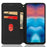 For Umidigi G1 / G1 Max Imprinted Rhombus Pattern PU Leather+TPU Cover Stand Phone Wallet Case - Blue - 2
