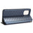 For Umidigi G1 / G1 Max Imprinted Rhombus Pattern PU Leather+TPU Cover Stand Phone Wallet Case - Blue - 3