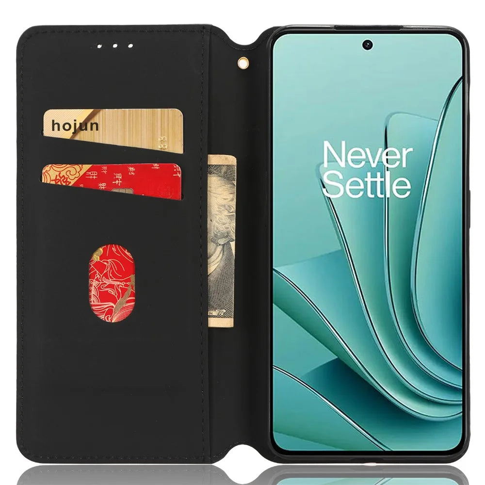 For OnePlus Nord 3 5G / Ace 2V Imprinted Rhombus Pattern PU Leather Phone Cover Stand Phone Wallet Case - Silver - 2