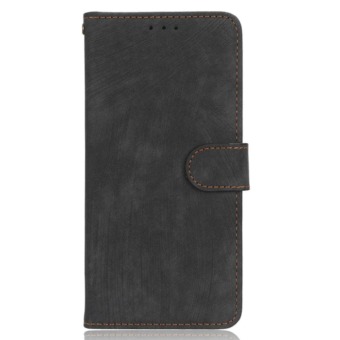 For TECNO Spark 10C RFID Blocking Wallet Cover Phone Stand Case PU Leather Shell with Strap - Black - 5