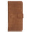 For TECNO Spark 10 Pro KI7 Mobile Phone Cover Stand Case PU Leather RFID Blocking Wallet with Strap - Brown - 5