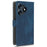 RFID Blocking Wallet Cover for TECNO Spark 10 , Phone Stand Anti-Scratch PU Leather Cell Phone Case with Strap - Blue - 6