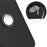 For Samsung Galaxy A52 4G / 5G / A52s 5G Ring Kickstand Matte TPU Case Cell Phone Protector Cover - Black - 5