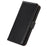 For Nokia G22 Genuine Cowhide Leather Phone Case RFID Blocking Wallet Stand Cover - Black - 6