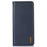 KHAZNEH For Nokia C32 RFID Blocking Case Genuine Cowhide Leather Stand Wallet Phone Cover - Blue - 7
