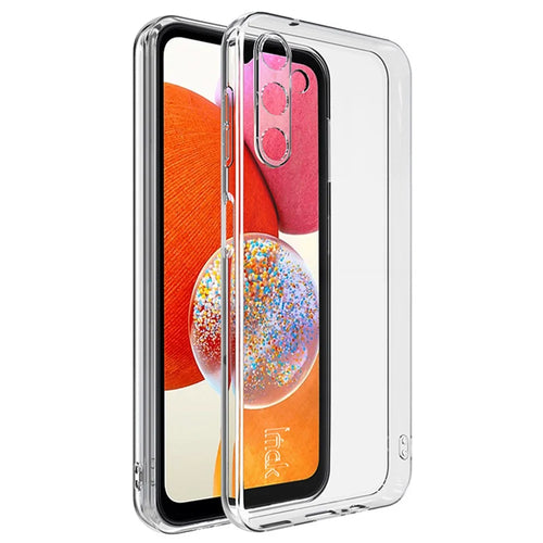 IMAK UX-5 Series For Samsung Galaxy A14 4G / 5G Phone Case Transparent Back Soft TPU Cover - 1