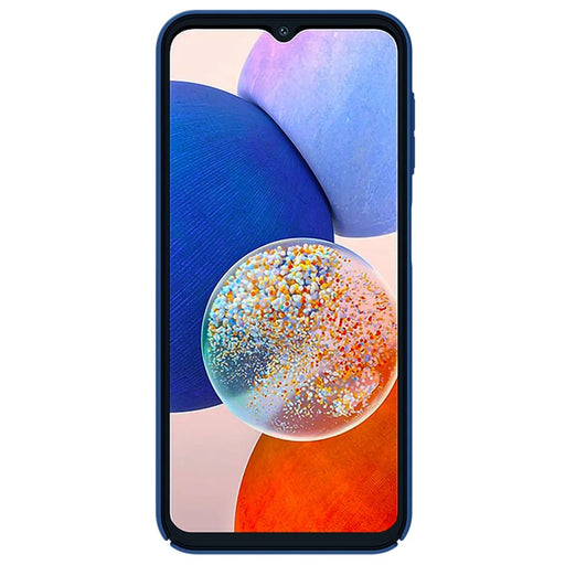 NILLKIN CamShield for Samsung Galaxy A14 5G / A14 4G Hard PC Case Slide Lens Protection Anti-Dust Phone Cover - Blue - 2