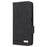 For Realme V30 / V30t 5G Hardware Decor PU Leather Phone Case Drop-proof Wallet Stand Cover - Black - 6