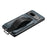 SUTENI H13 For Google Pixel 7 5G Leather Coated PC+TPU Back Case, Kickstand Card Holder Phone Cover with Hand Strap - Blue - 7