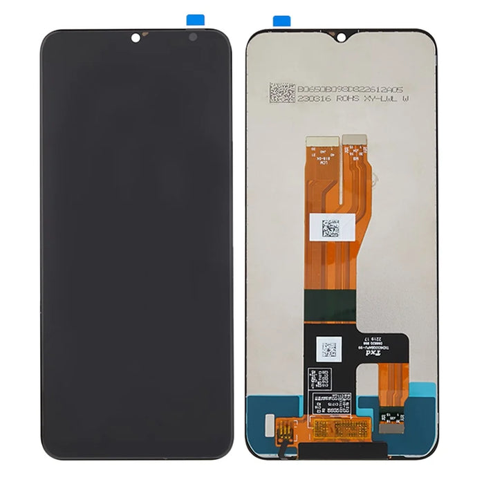 For Realme C30 4G / C33 4G / Narzo 50i Prime 4G Grade C LCD Screen and Digitizer Assembly Part (without Logo) - 1