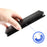 For Samsung Galaxy M14 5G Retro Phone Case PU Leather Phone Stand Wallet Protective Cover - Black - 5
