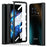 For vivo X Fold Hard PC Phone Case Anti-Drop Phone Shell Cover with Screen Protector - Black - 1