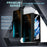 For vivo X Fold Hard PC Phone Case Anti-Drop Phone Shell Cover with Screen Protector - Black - 3