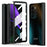Hard PC Phone Case for Samsung Galaxy Z Fold2 5G Anti-Drop Protective Phone Shell Cover with Screen Film - Black - 1