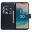 For Nokia G22 Pattern Printing Phone Case PU Leather Wallet Stand Shockproof Cover Shell - Panda - 2