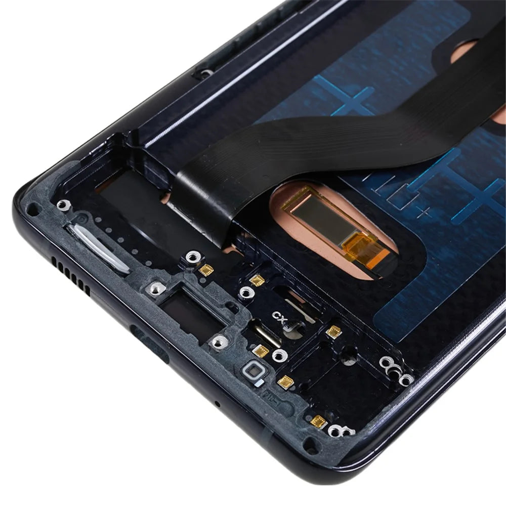 For Samsung Galaxy S20 Plus 4G G985 / S20 Plus 5G G986 Grade C OLED Screen and Digitizer Assembly + Frame (without Logo) - Black - 7