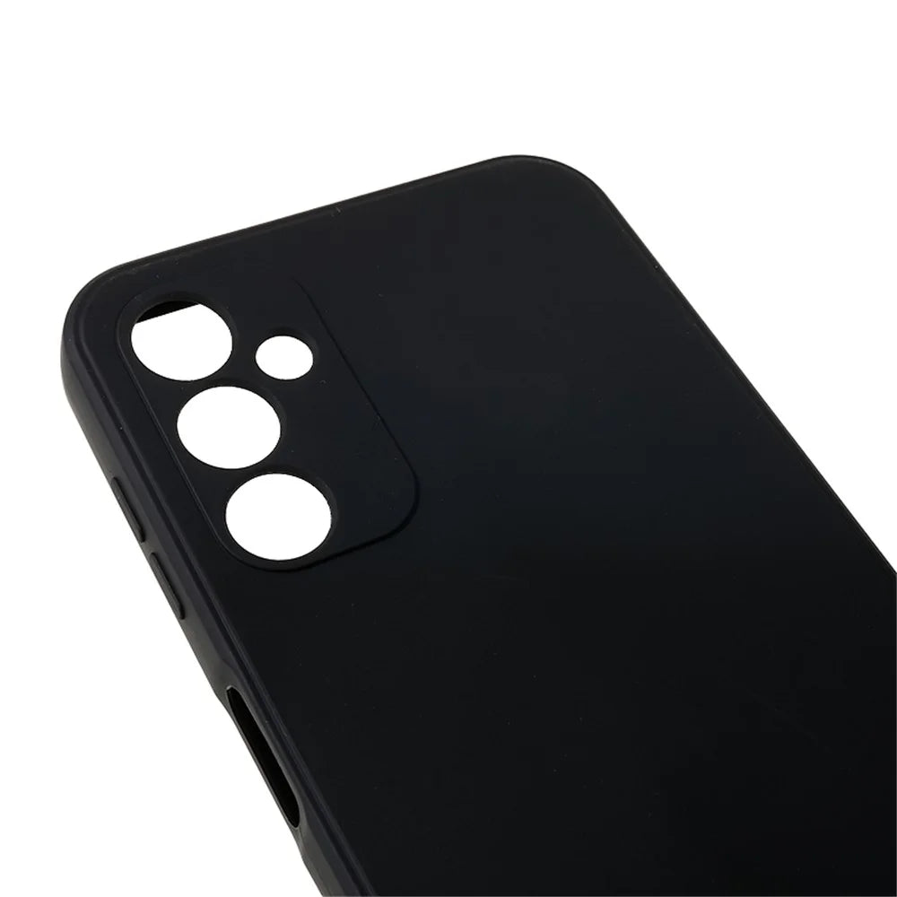 TPU Phone Case for Samsung Galaxy A14 5G / 4G , Straight Edge Design Precise Cutout Protective Cover - Black - 6
