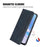 For Infinix Hot 30 X6831 PU Leather Flip Folio Case Retro Texture Stand Wallet Magnetic Cell Phone Cover - Black - 5
