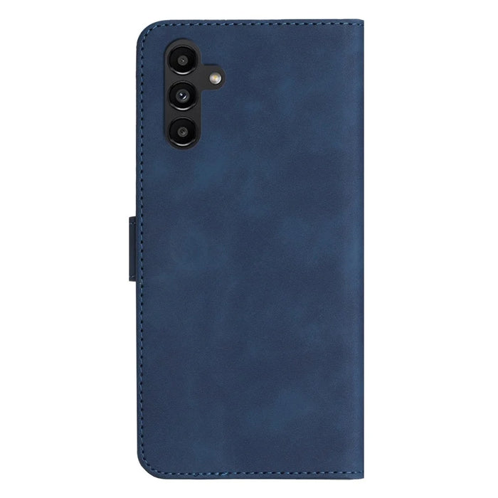YX003 For Samsung Galaxy A54 5G PU Leather Wallet Phone Stand Case Imprinted Pattern Cover - Sapphire - 7