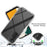 For Samsung Galaxy A34 5G PC TPU Phone Case Gradient Color Cell Phone Shell with PET Screen Protector - Black - 3