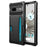 For Google Pixel 7a Phone Case ZM02 PU Leather Coated TPU Shockproof Case with Card Slot Holder Cover - 1
