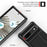 For Google Pixel 7a Phone Case ZM02 PU Leather Coated TPU Shockproof Case with Card Slot Holder Cover - 7