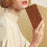 For Samsung Galaxy S22 Ultra 5G Shockproof Case PU Leather Flip Cover Skin-Touch Wallet Phone Shell - Brown - 5