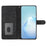 For Samsung Galaxy A34 5G Full Protection Cover Skin-touch Stand Leather Wallet Phone Case - Black - 2