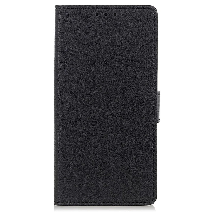 Anti-Scratch Protective Cover for Google Pixel 8 PU Leather Wallet Phone Case with Stand - Black - 6