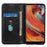 For Google Pixel 8 Pro Anti-Scratch Litchi Texture Mobile Phone Case Split Leather+TPU Phone Cover Wallet - Black - 2
