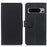 Anti-Scratch Cover for Google Pixel 8 Pro PU Leather Wallet Phone Protective Case with Stand - Black - 1