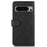 PU Leather Phone Case for Google Pixel 8 Pro , Cowhide Texture Cellphone Cover with Stand Wallet - Black - 7