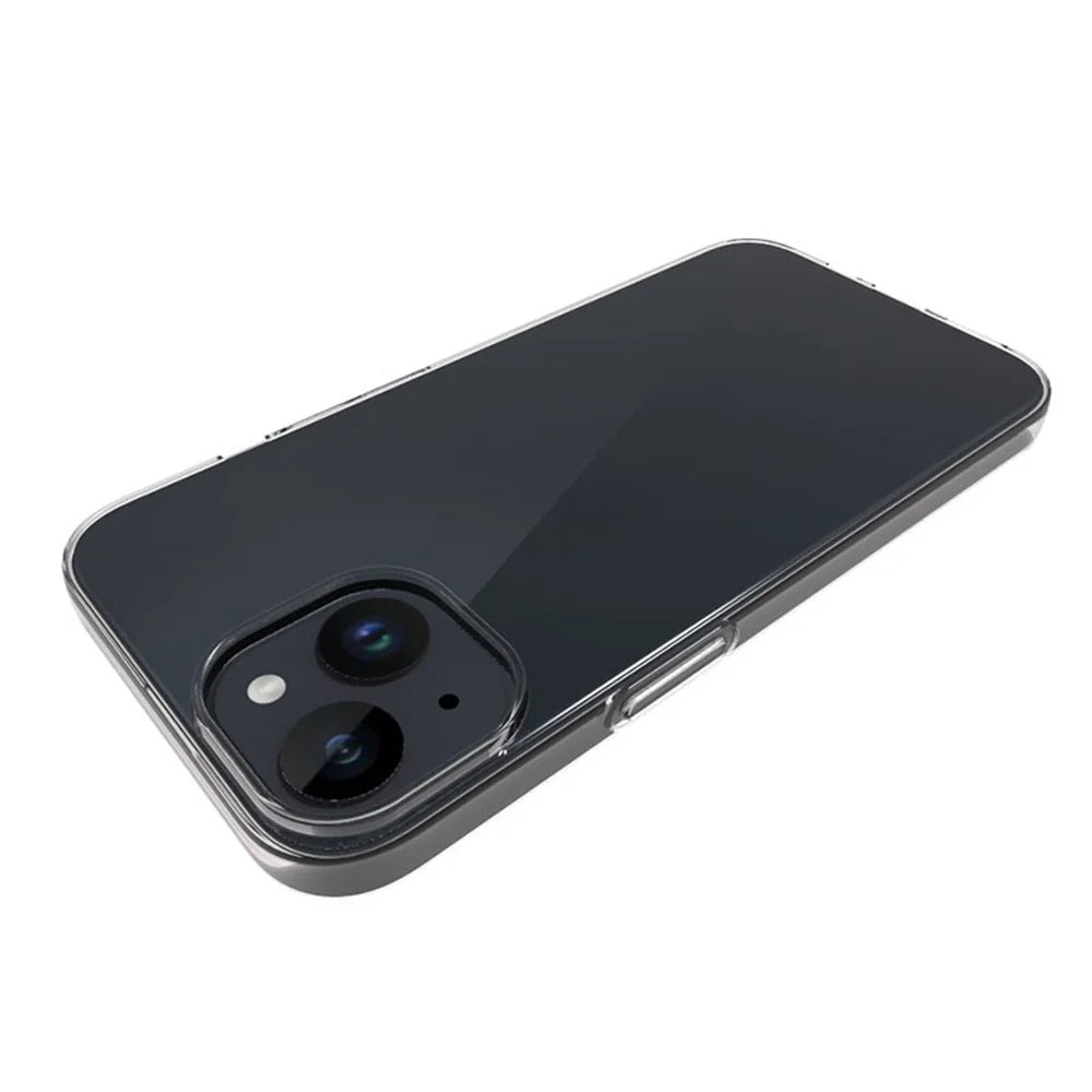 For iPhone 15 Plus Anti-Scratch Cell Phone Case Glossy Waterproof TPU Smartphone Cover Shell - 3