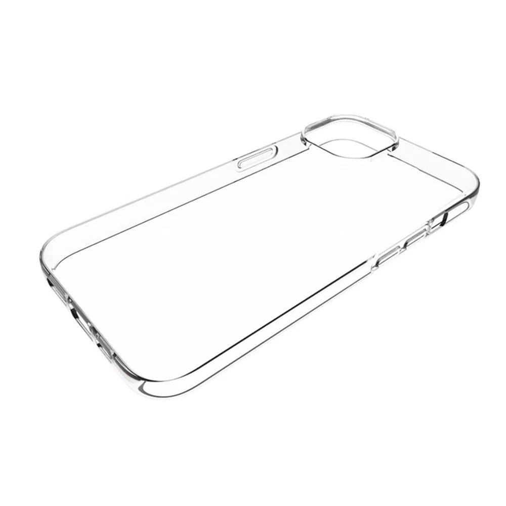 For iPhone 15 Plus Anti-Scratch Cell Phone Case Glossy Waterproof TPU Smartphone Cover Shell - 4