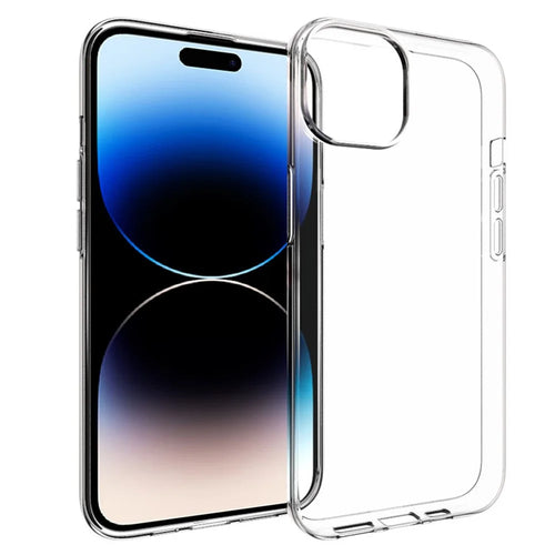 For iPhone 15 Glossy Waterproof TPU Cell Phone Case Shockproof Anti-Dust Mobile Phone Cover Shell - 1