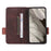 For Google Pixel 8 Hardware Decor PU Leather Phone Case Wallet Stand Phone Cover - Coffee - 2