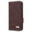 For Google Pixel 8 Hardware Decor PU Leather Phone Case Wallet Stand Phone Cover - Coffee - 5