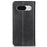 For Google Pixel 8 Split Leather Phone Case Folio Flip Stand Wallet Shockproof Protective Cover - Black - 7