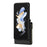For Samsung Galaxy Z Flip4 5G Zipper Pocket Card Slot Phone Case PU Leather+TPU+PC Protective Cover - Black - 3