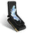 For Samsung Galaxy Z Flip4 5G Zipper Pocket Card Slot Phone Case PU Leather+TPU+PC Protective Cover - Black - 5