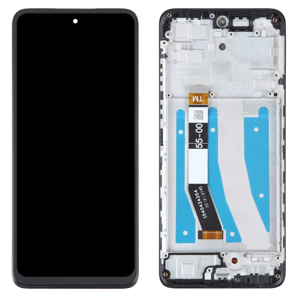 For Motorola Moto G32 4G OEM Grade S LCD Screen and Digitizer Assembly + Frame Replacement Part (without Logo) - 1