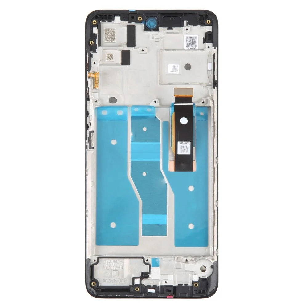 For Motorola Moto G82 5G XT2225 OEM Grade S AMOLED Screen and Digitizer Assembly + Frame Part (without Logo) - 3