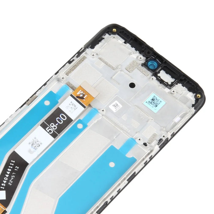 For Motorola Moto G73 5G OEM Grade S LCD Screen and Digitizer Assembly + Frame Replacement Part (without Logo) - 4