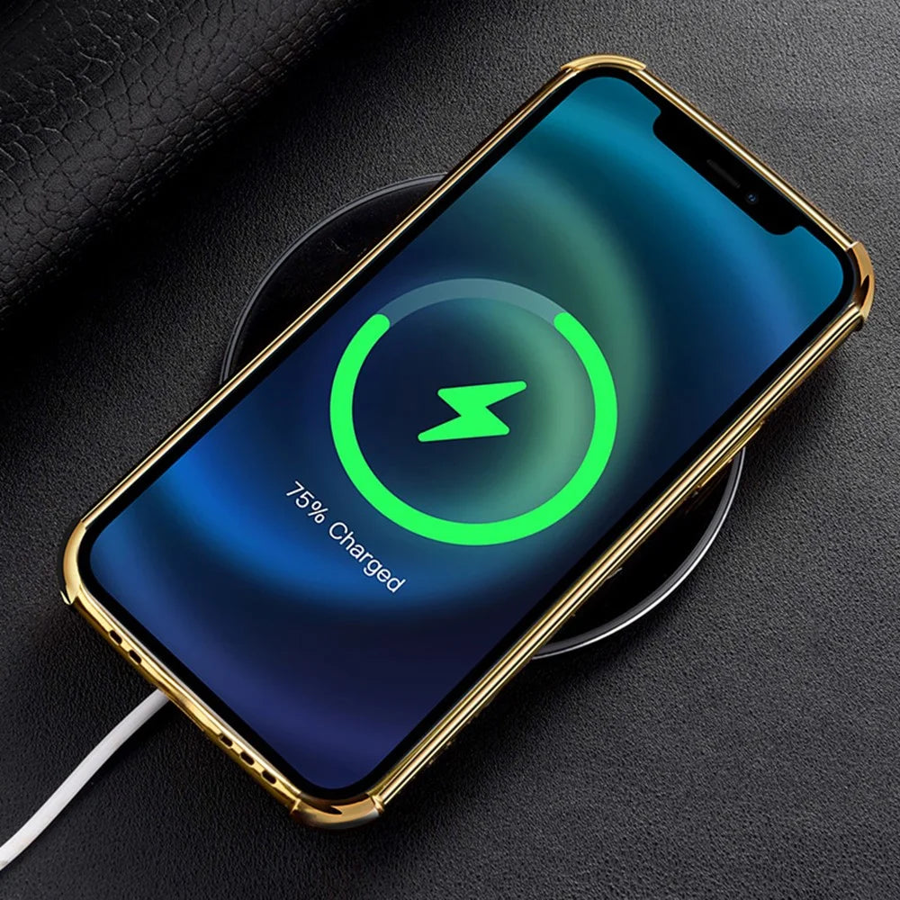 Kickstand Phone Case for Samsung Galaxy A14 4G / 5G , 6D Electroplating PU Leather Coated TPU Crocodile Texture Back Cover - Black - 4
