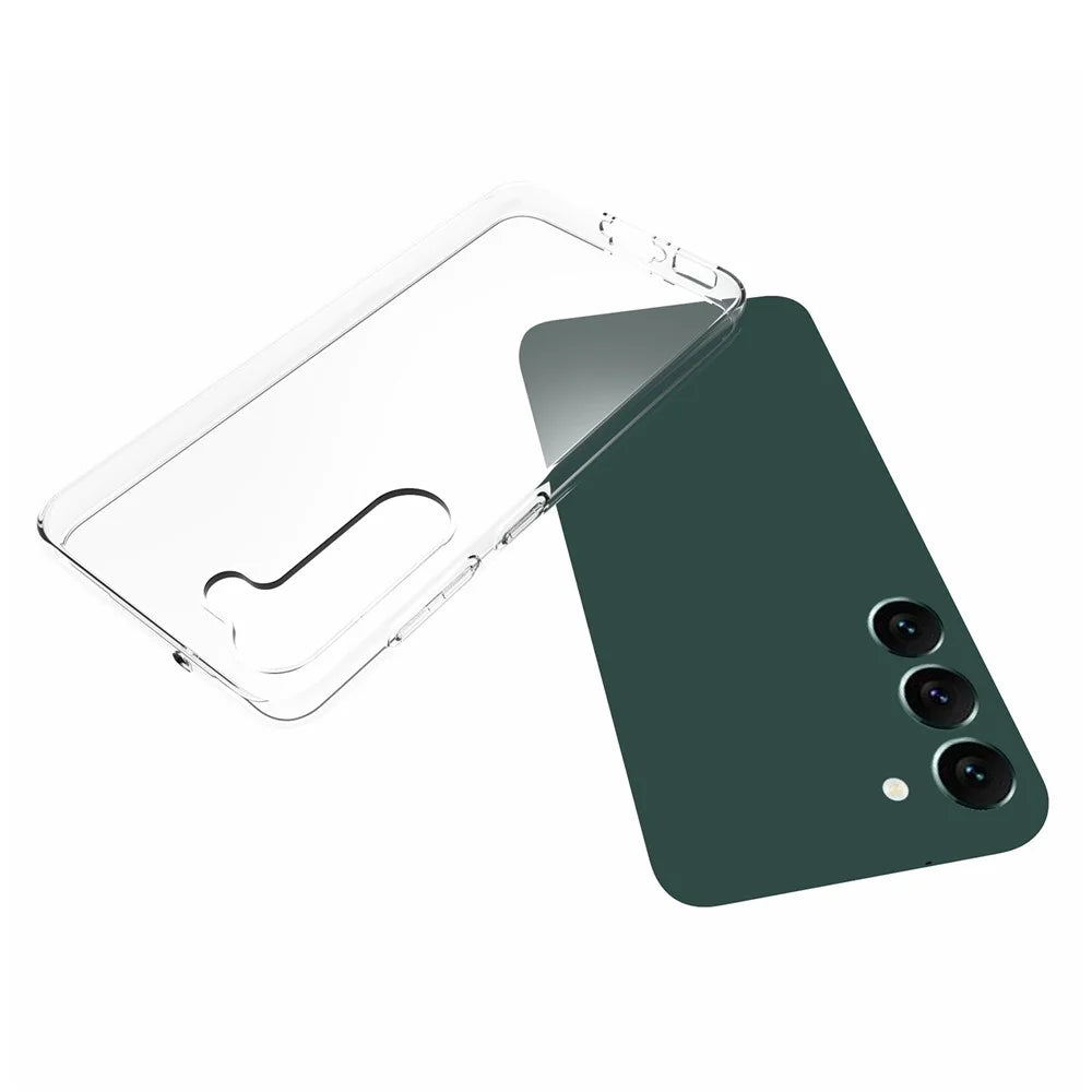 For Samsung Galaxy S23+ Glossy Watermark-Free TPU Cell Phone Case Shockproof Mobile Phone Cover Shell - 6