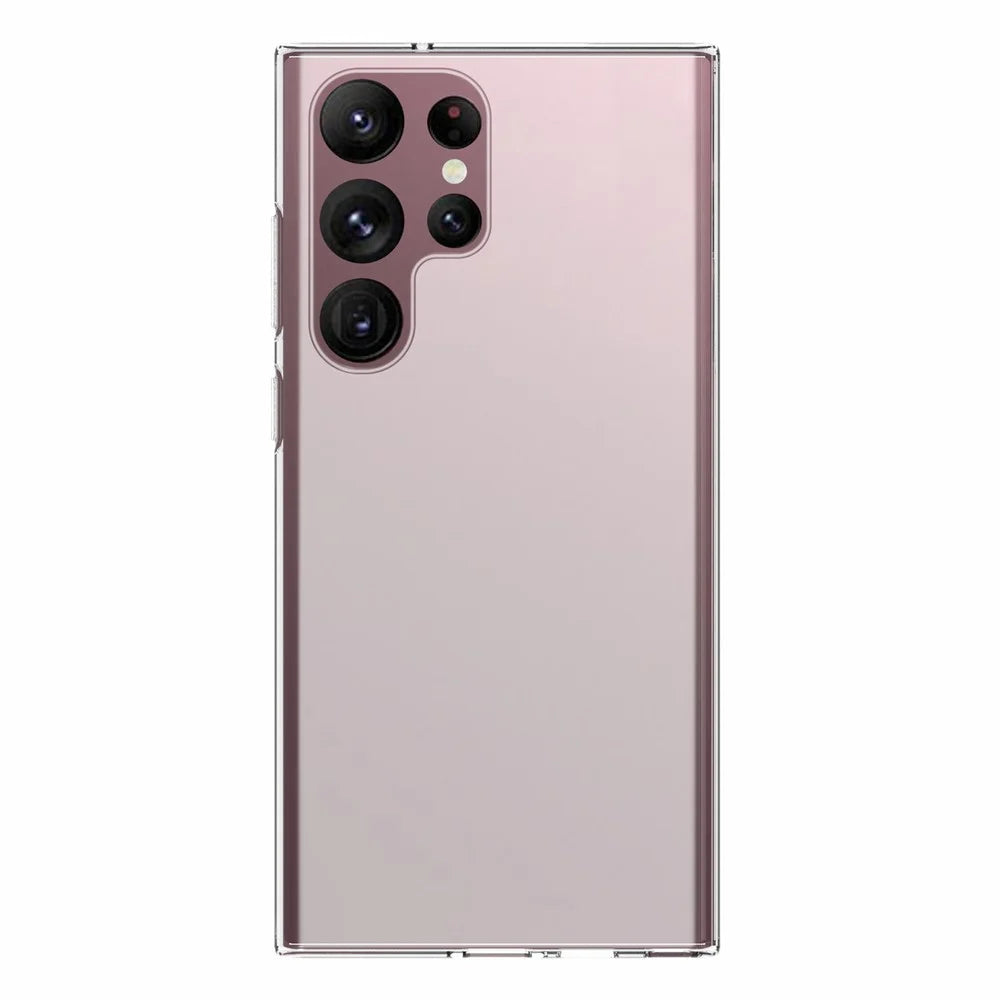 For Samsung Galaxy S23 Ultra TPU Cell Phone Case Glossy Watermark-Free Mobile Phone Cover Shell - 2