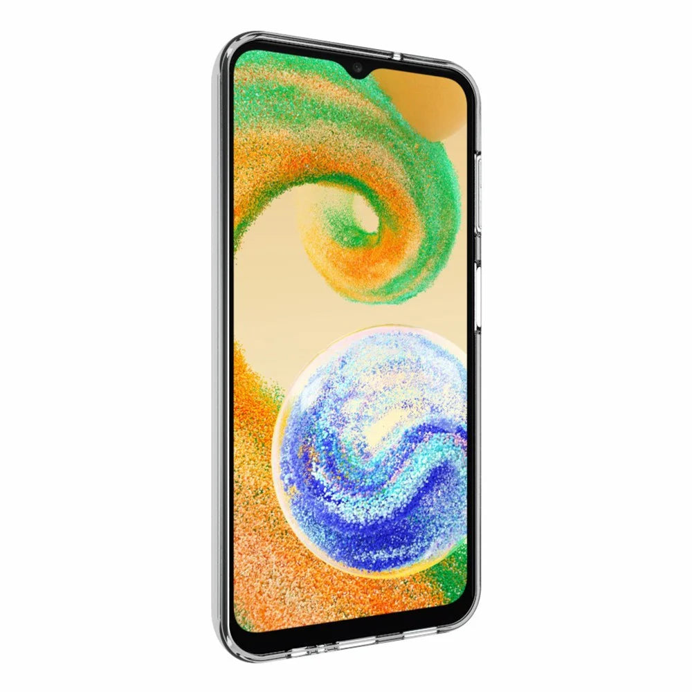 Glossy Phone Cover for Samsung Galaxy A14 4G / 5G Transparent Watermark-Free TPU Phone Case - 3