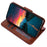 For Nokia G22 Leather Wallet Phone Case Folding Stand Anti-drop Cover - Black - 3