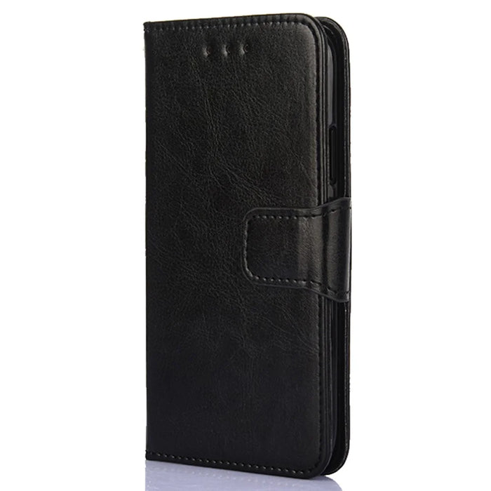 For Nokia G22 Leather Wallet Phone Case Folding Stand Anti-drop Cover - Black - 7